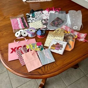 Gift Bags and ribbons Bundle